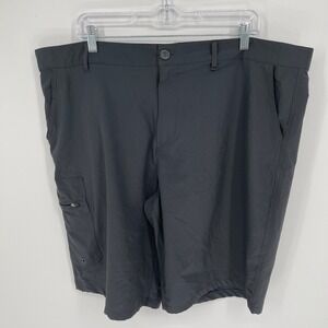 OP Mens Grey OPFlex 4-Way Stretch Cargo Shorts Size 42" Waist